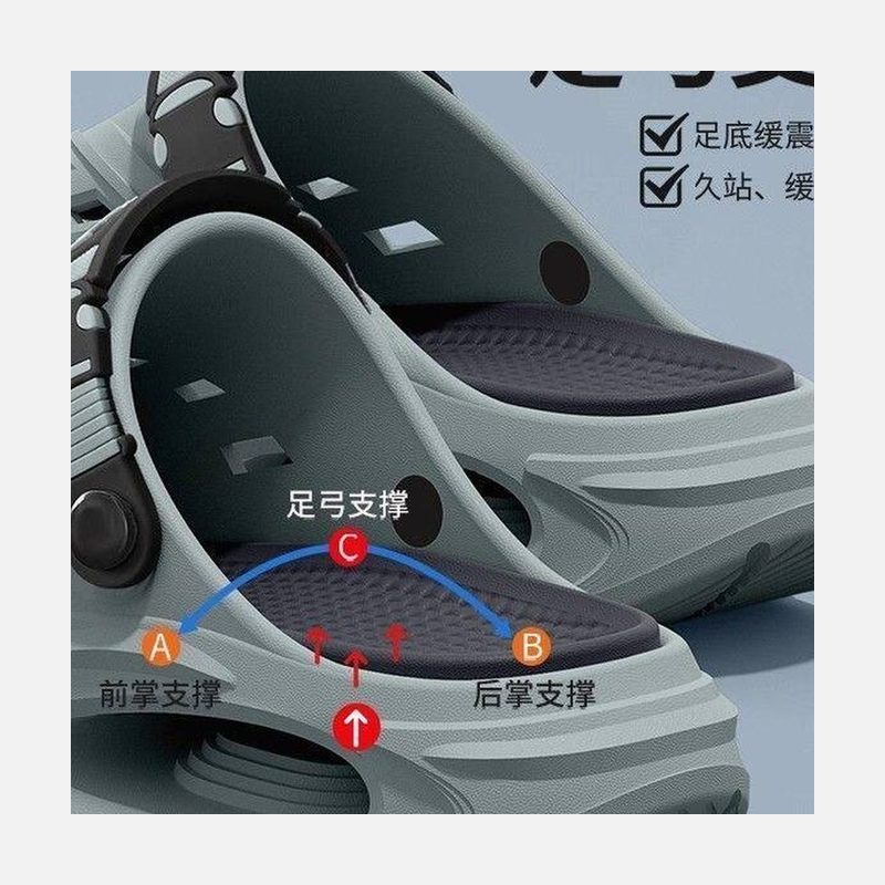 包头洞洞凉拖 足弓支撑两穿 细节图1