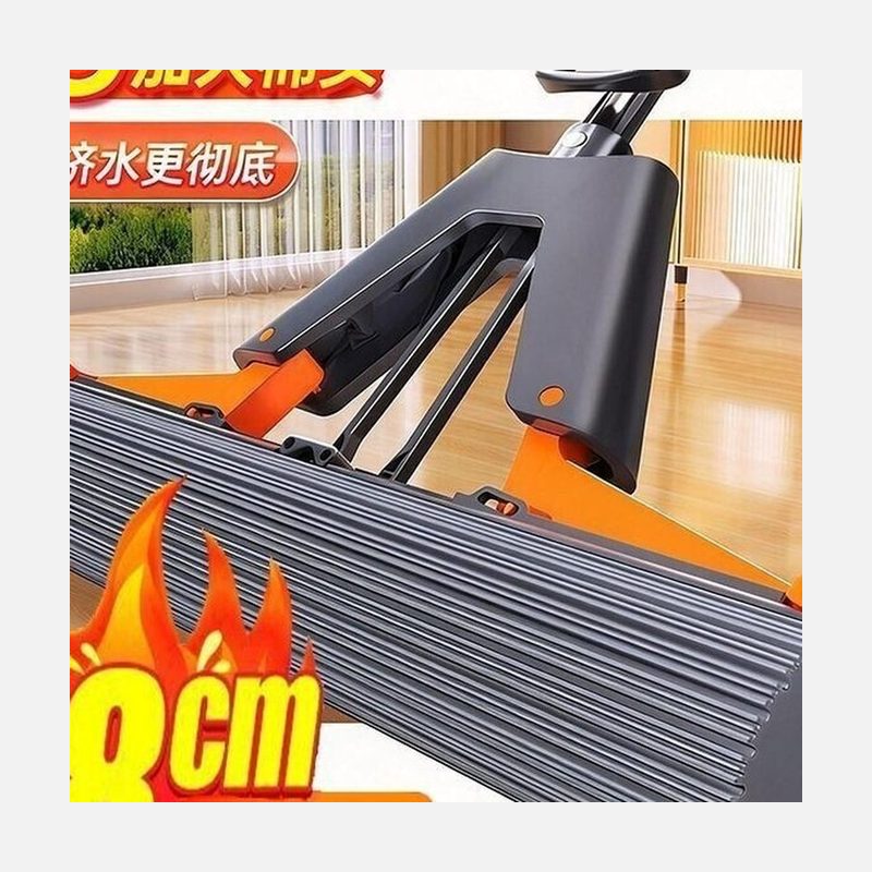 胶棉对折拖把 38cm四重挤水 细节图1